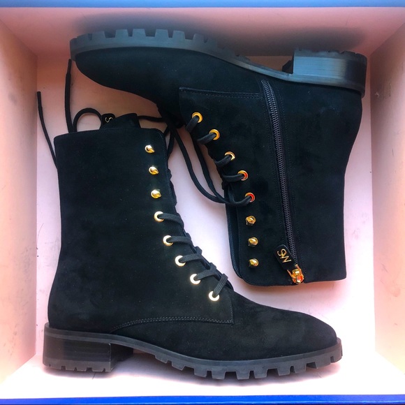 Stuart Weitzman 6.5 Norrie Suede Boots - Picture 1 of 5